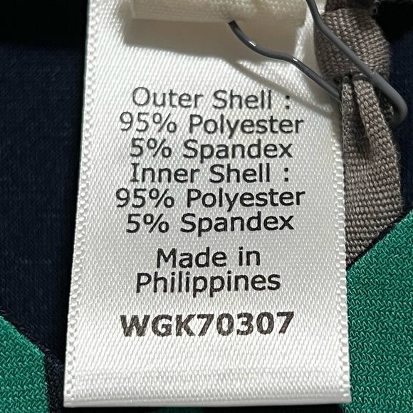 🛍️ Magnolia GRACE Shift Sleeveless Reversible Navy Blue/ Green Dress - Size S - Picture 14 of 14